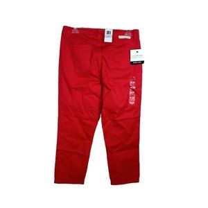 Calvin Klein Jeans Pink Power Stretch Skinny Crop Pants 8